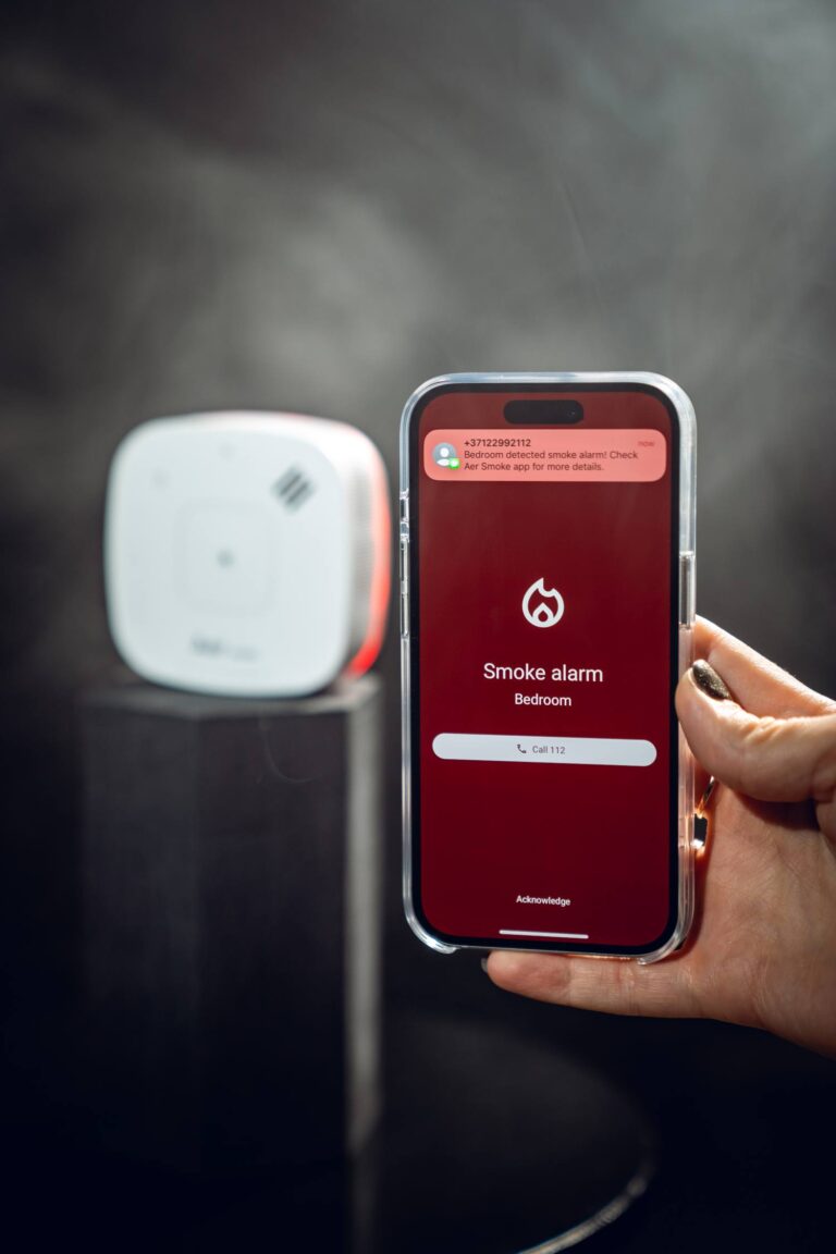 4G / GSM Røykvarsler med luftkvalitetsmåler og app - Bilde 8