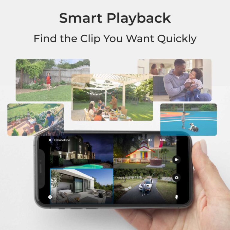 Enkelt å spille av opptakene direkte fra app