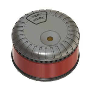 Deltronic DS105 – kompakt reiserøykvarsler med innbruddsalarm