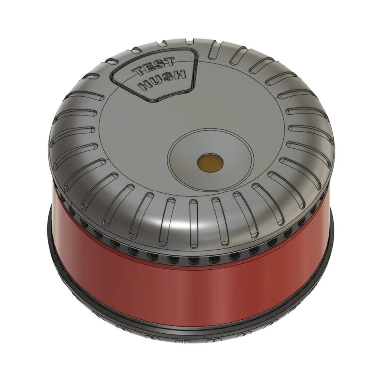Deltronic DS105 – kompakt reiserøykvarsler med innbruddsalarm