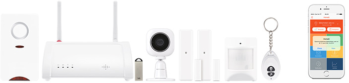 Home8 smart wifi alarm med kamera og app