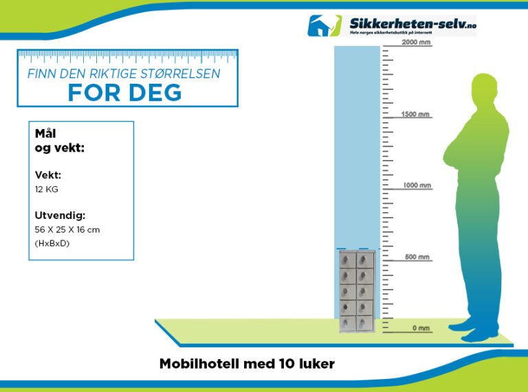 Størrelse og mål