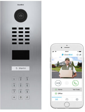 Doorbid dørtelefon med kodepanel
