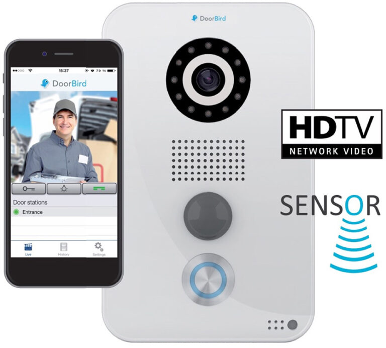 Doorbird wifi ringeklokke med app