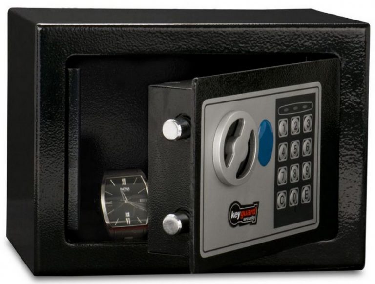 Praktisk mini safe / nøkkelboks