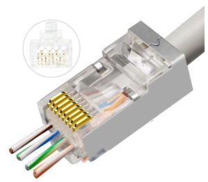 RJ45 nettverkskabel plugger