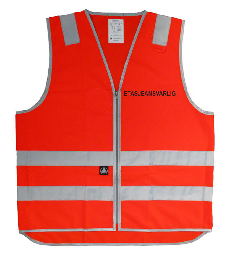 Refleksvest etasjeansvarlig