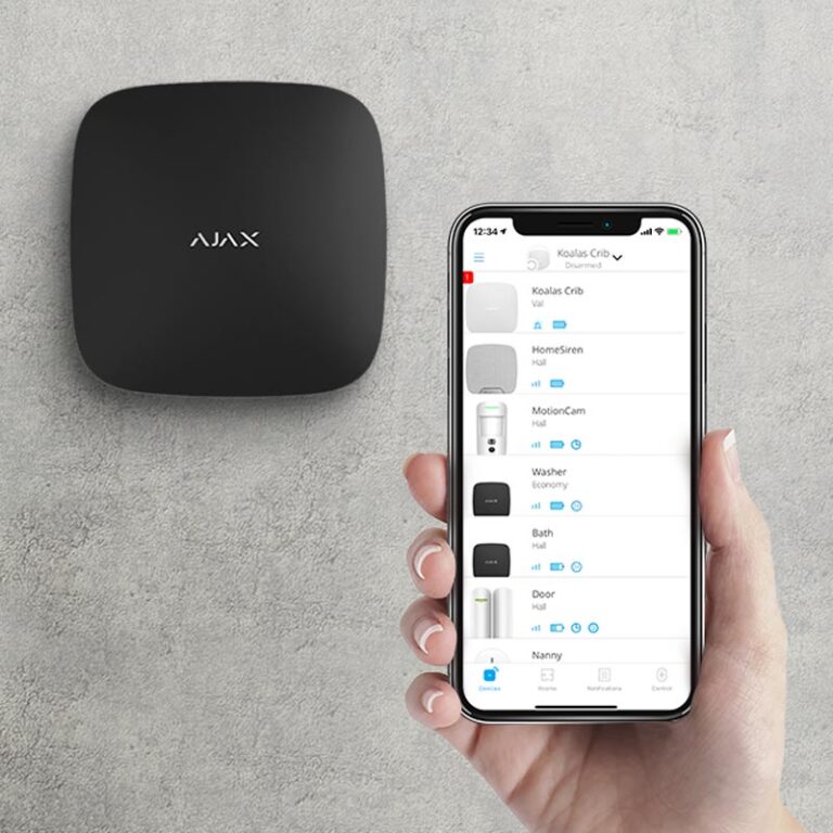 Ajax alarm hub