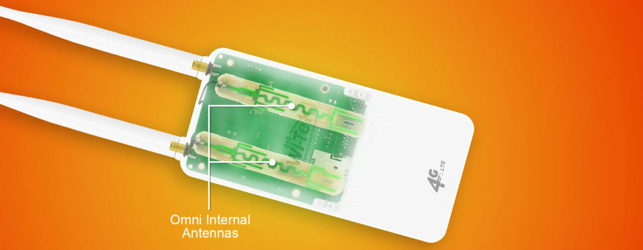 Utendørs 4G router med WiFi og PoE utgang | sikkerheten-selv.no