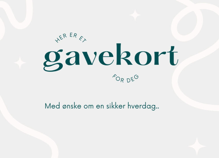 Gavekort fra Sikkerheten-selv