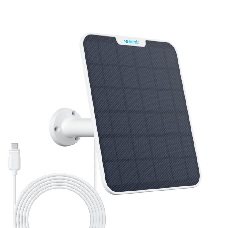 Reolink solcellepanel for gratis lading av ditt batteridrevne overvåkningskamera