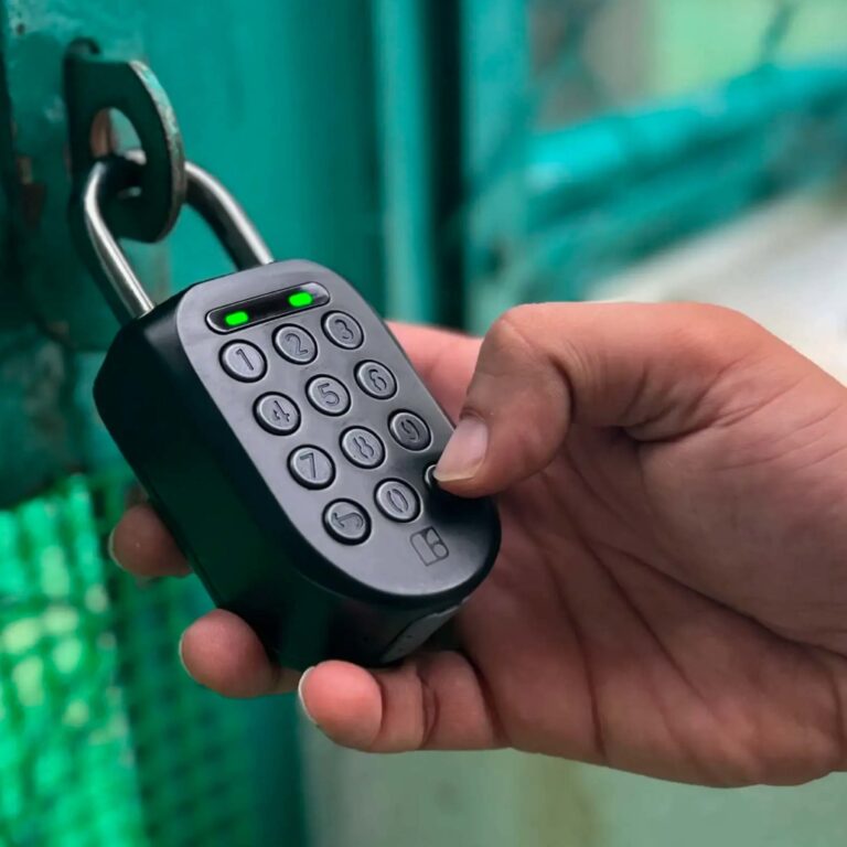 Smartpadlock2 med kodelås