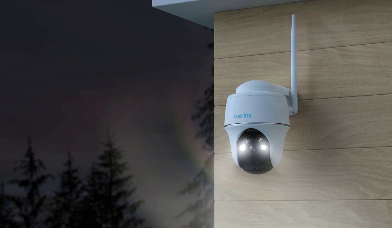 Med innebygget Spotlys er det enkelt å lyse opp området foran kameraet når det er mørkt