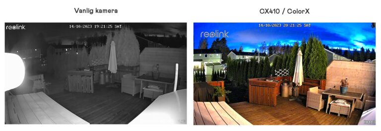 Reolink CX410 P320X ColorX 4MP PoE kamera med nattsyn i farger - Bilde 11