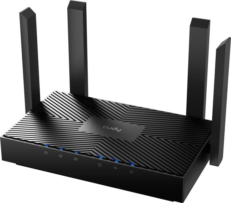 Trådløs router med WiFi6 og superraske hastigheter