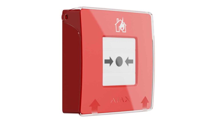 Manuell brannmelder til Ajax alarmssystem