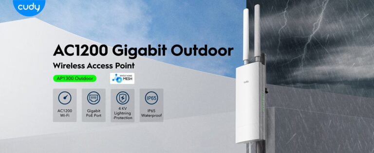 Cudy AP1300 utendørs aksesspunkt I Gigabit I PoE - Bilde 9