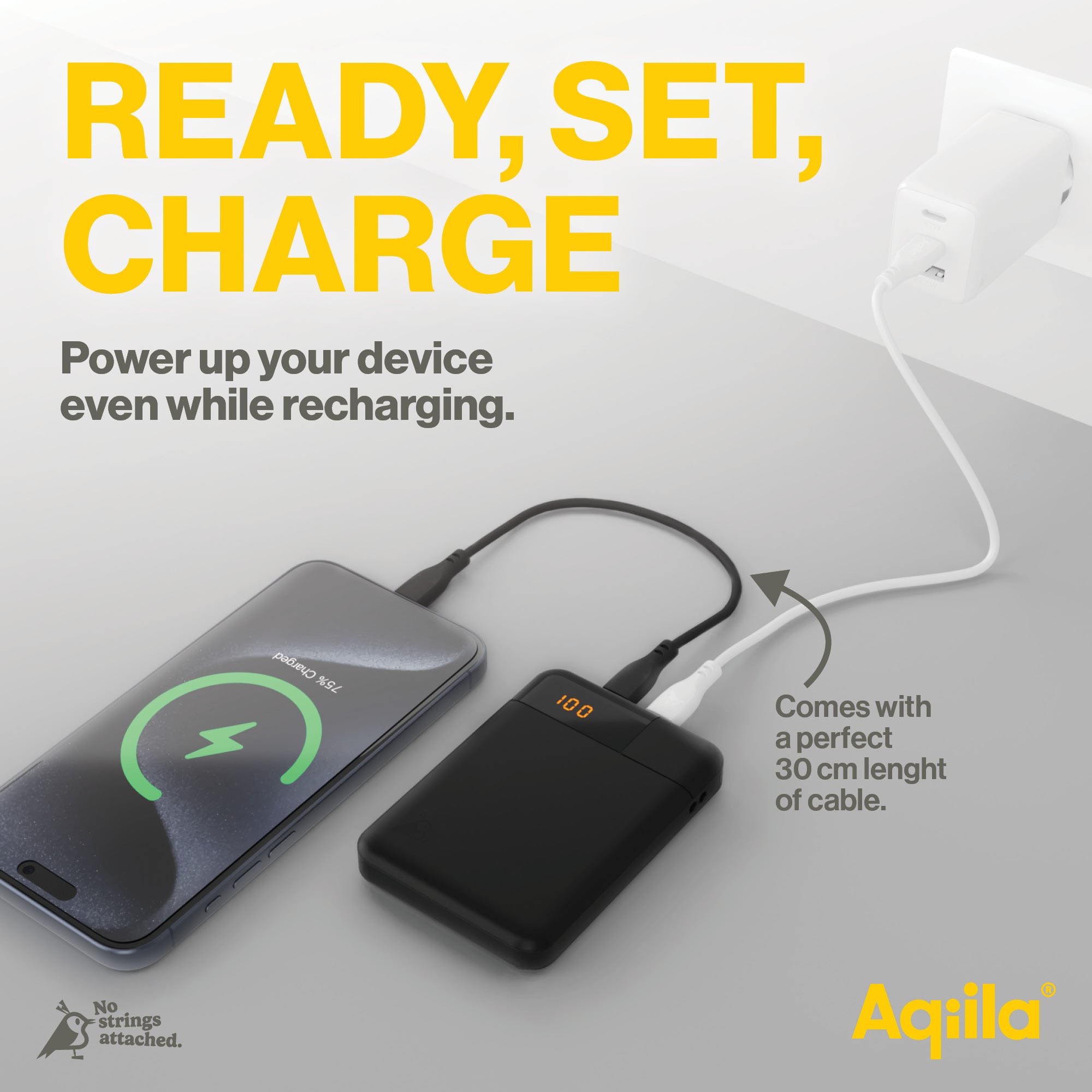 Aqiila Powerbird B5 Powerbank 5000 mAh - Bilde 14