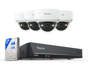 RLK8-843V4 Smart 4K kamerasystem med 5X Zoom