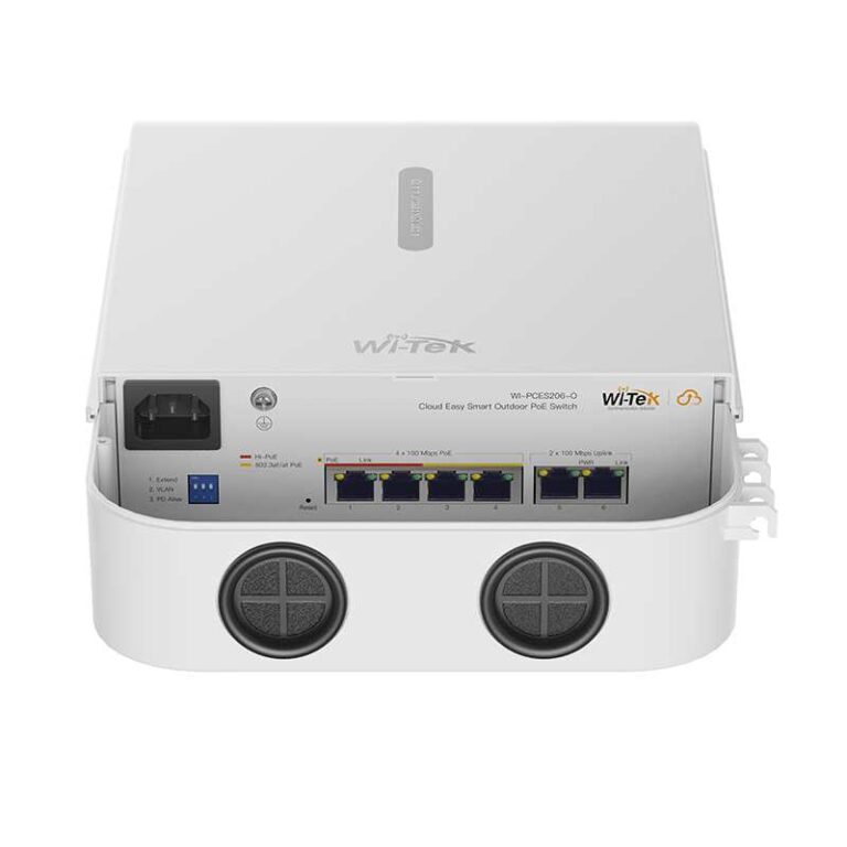 Cloud Easy Smart utendørs PoE Switch med 4 stk. 100Mbit porter - Bilde 3