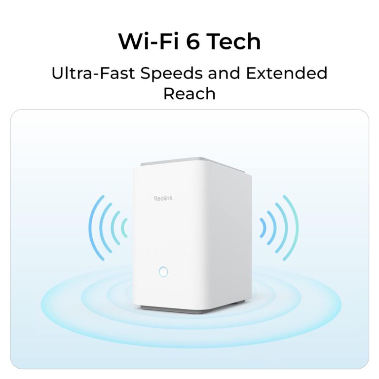 Opplev høyere hastigheter mellom HUB og kameraer med WiFi 6