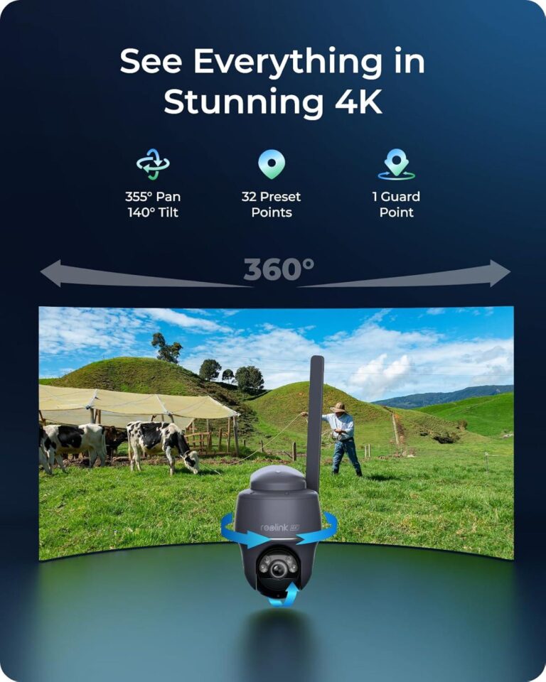 Reolink GO PT ULTRA Grey 4G batteri kamera - Bilde 2