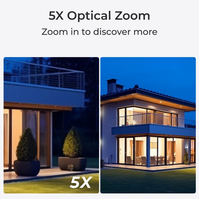 Reolink PRO RP-PCB8MZ Smart 4K 133° PoE kamera med 5X Zoom - Bilde 5