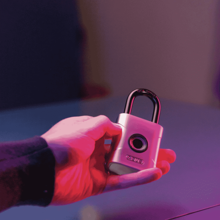 abus touch 57 hengelås fingeravtrykk