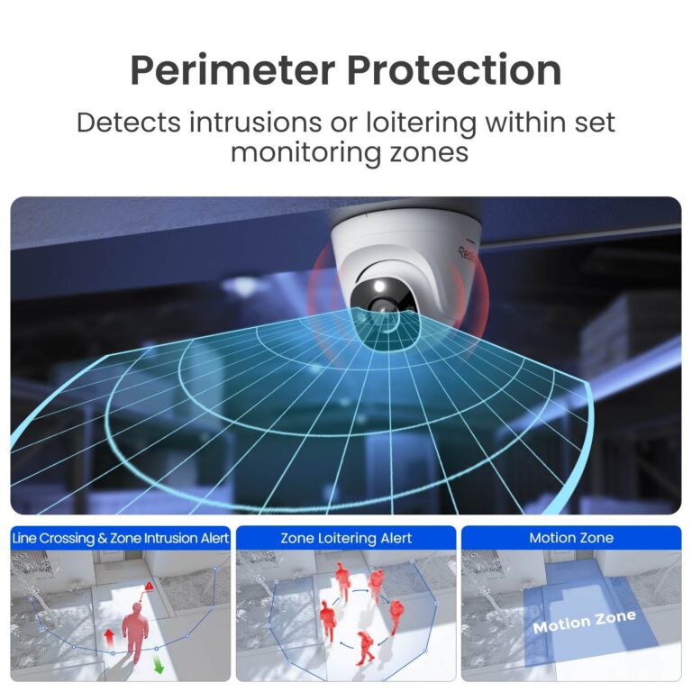 Reolink PRO RP-PCT8M Smart 4K 125° PoE overvåkingskamera - Bilde 13