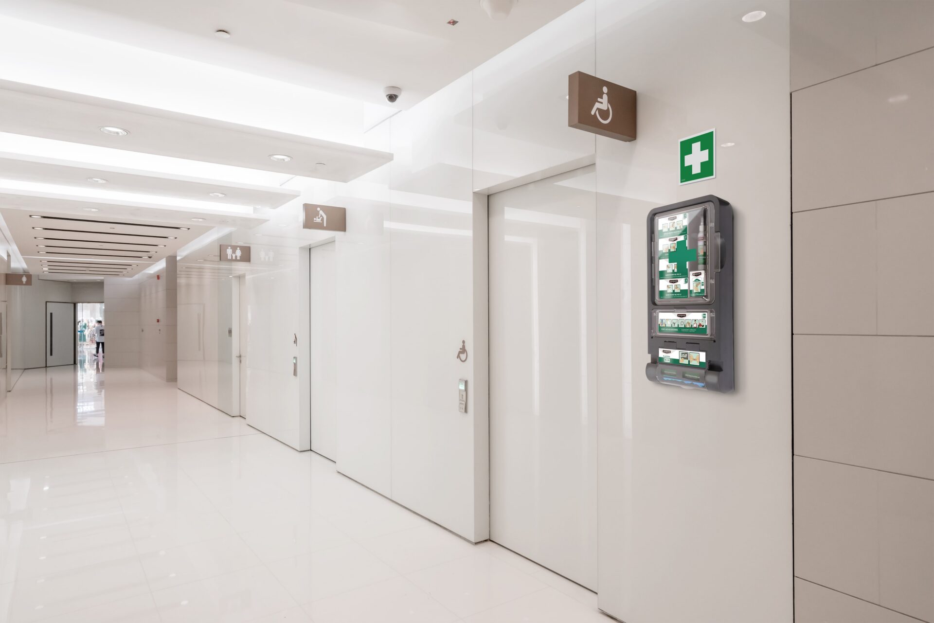 Housegard Førstehjelpsskap brannskade miljø næringsbygg