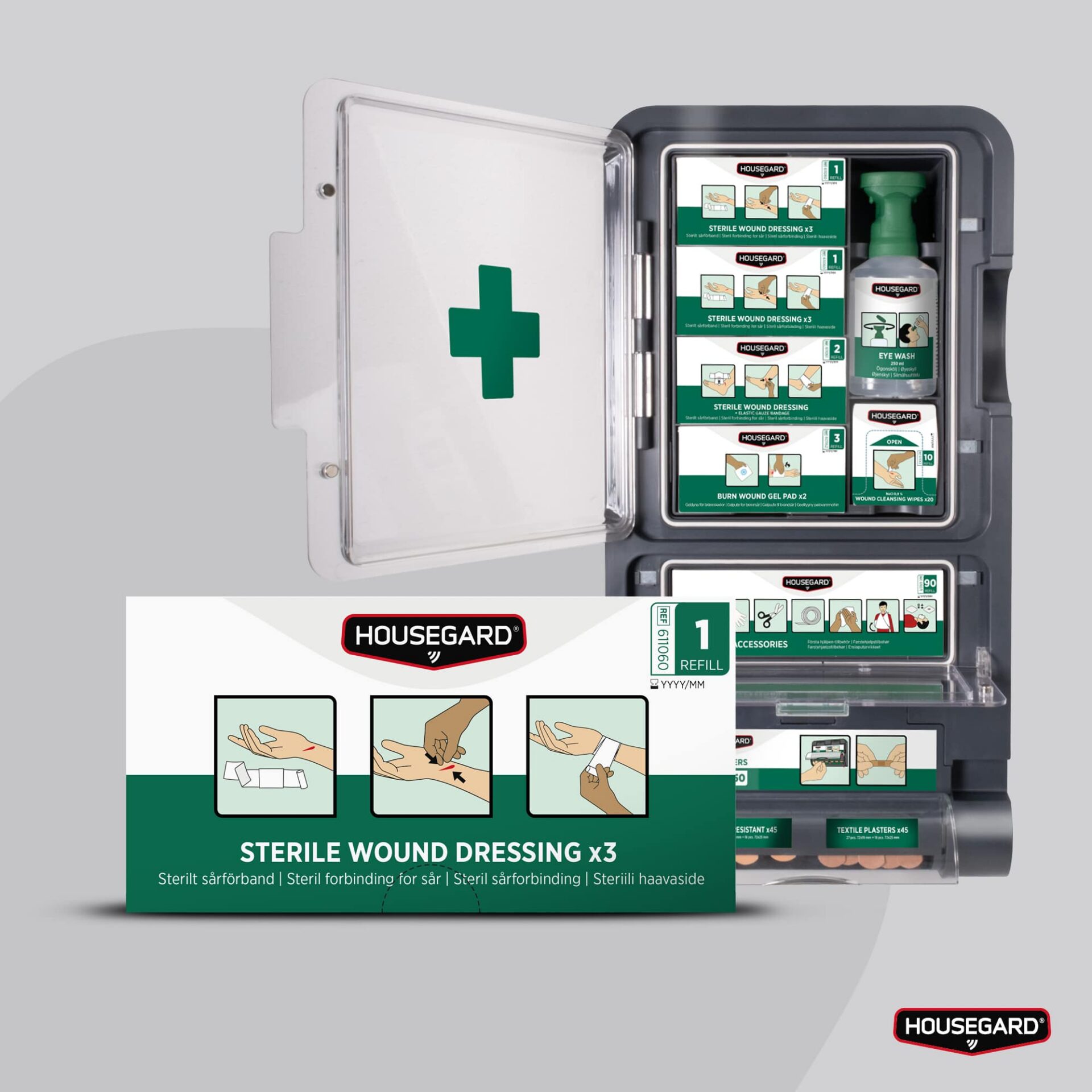Housegard Sterilt Sårbandasje refill