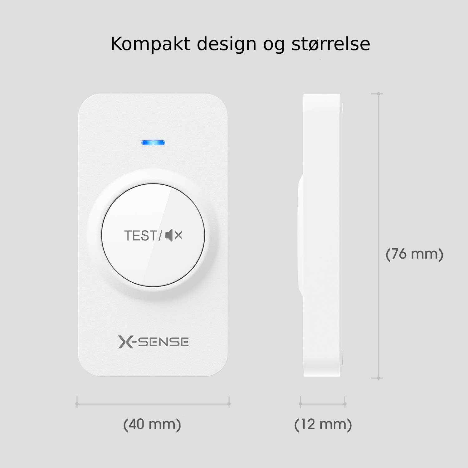 X-Sense RC01-Pro røykvarsler fjernkontroll - Bilde 4