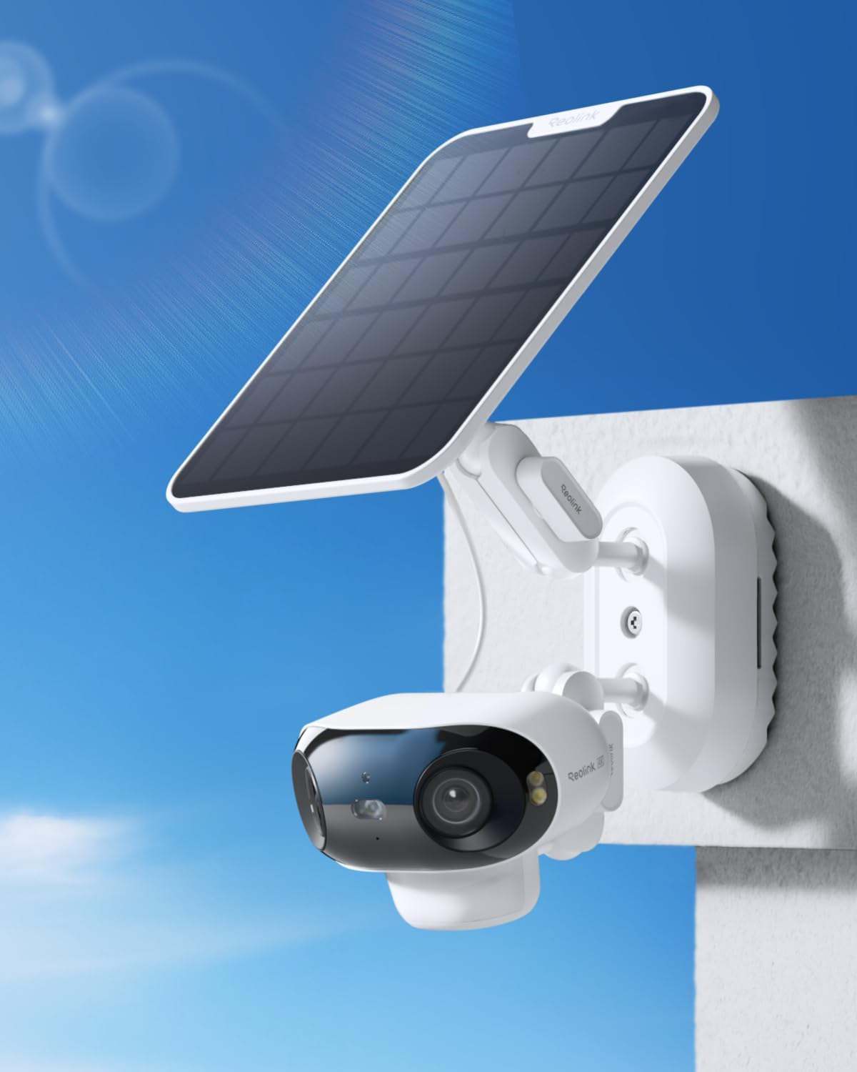 Reolink RLA-BKW5 Veggmontert kombibrakett for kamera og solcellepanel - Bilde 2