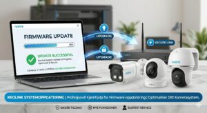 Firmware-oppdatering for Reolink (Fjernhjelp)