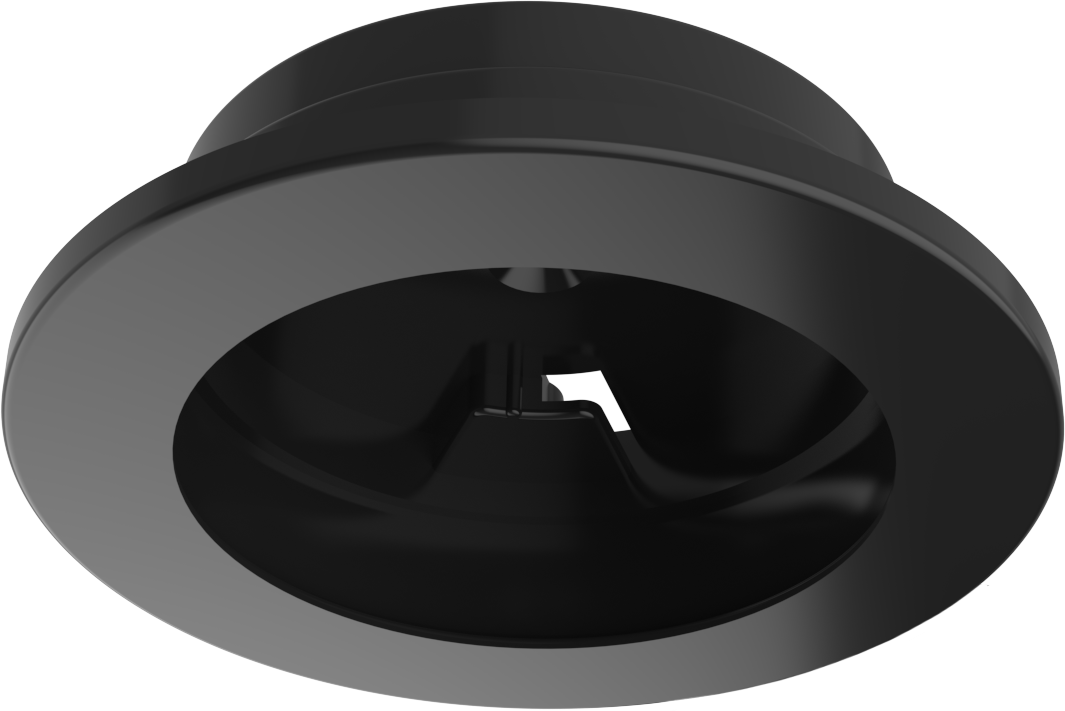 Cavius black tak-brakett