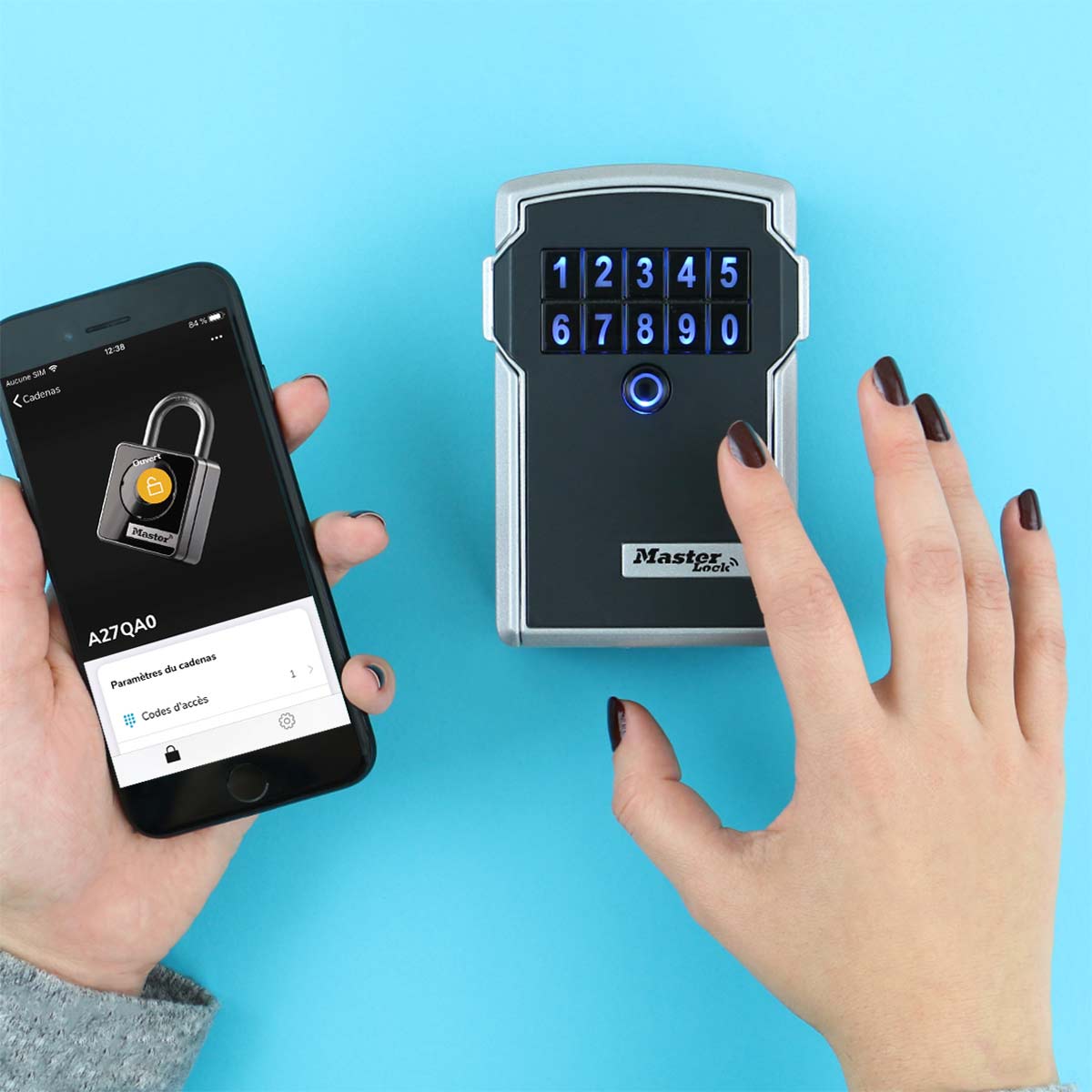 Masterlock 5441 EURD Smart nøkkelboks med bluetooth og app - Bilde 6