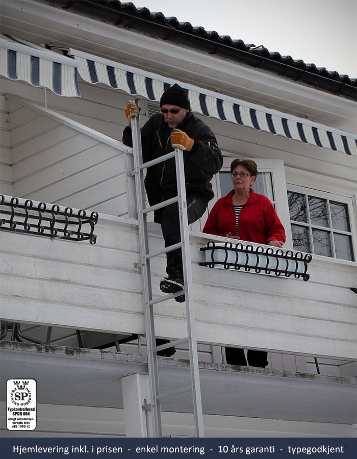 Utfellbar brannstige 4,8 Meter - Bilde 9