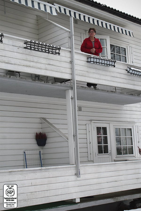 Utfellbar brannstige 4,8 Meter - Bilde 6
