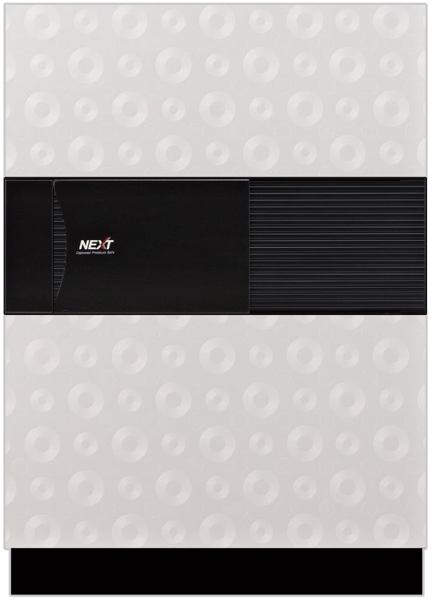Lekkert panel i hvit design