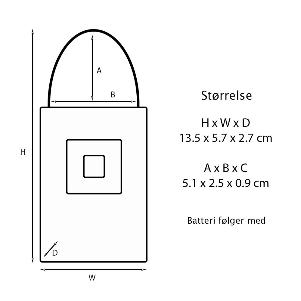 Masterlock 4901EURDLH - hengelås med fingeravtrykk - Bilde 5