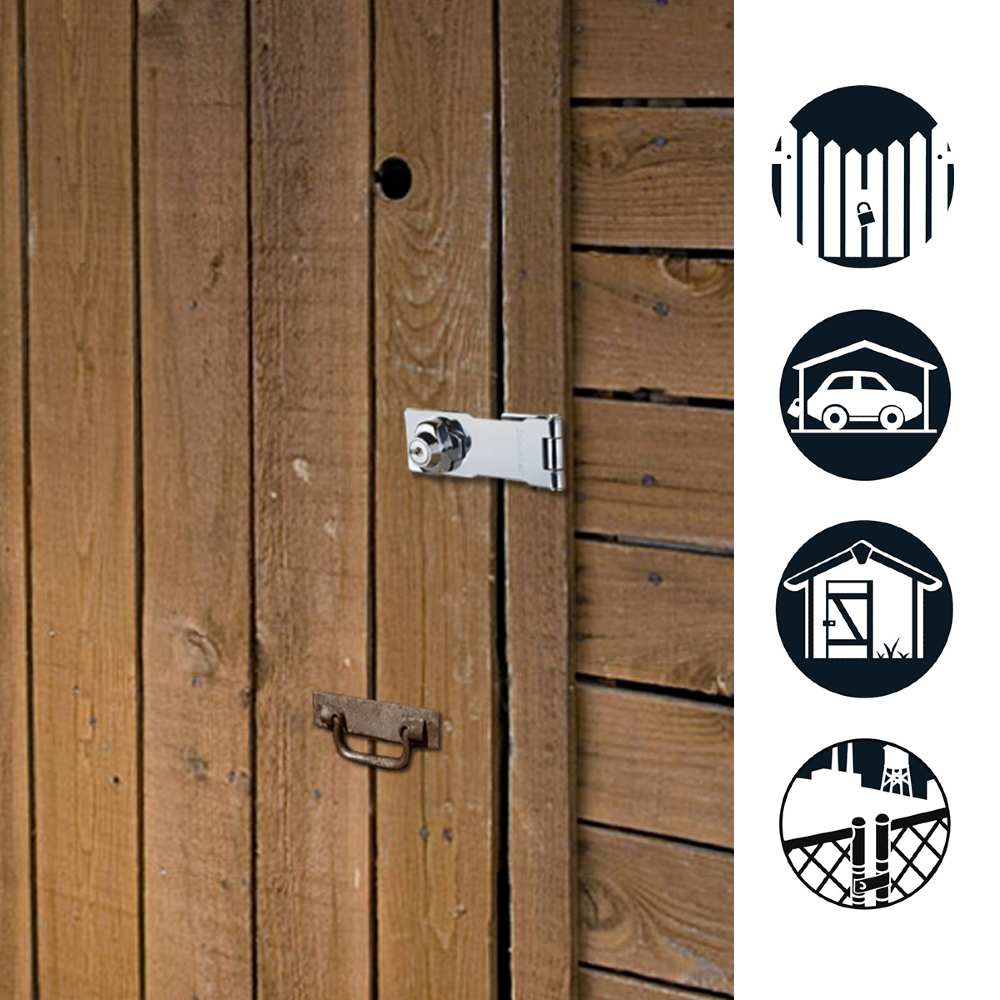 Masterlock 725EURD hasp med integrert lås - Bilde 2