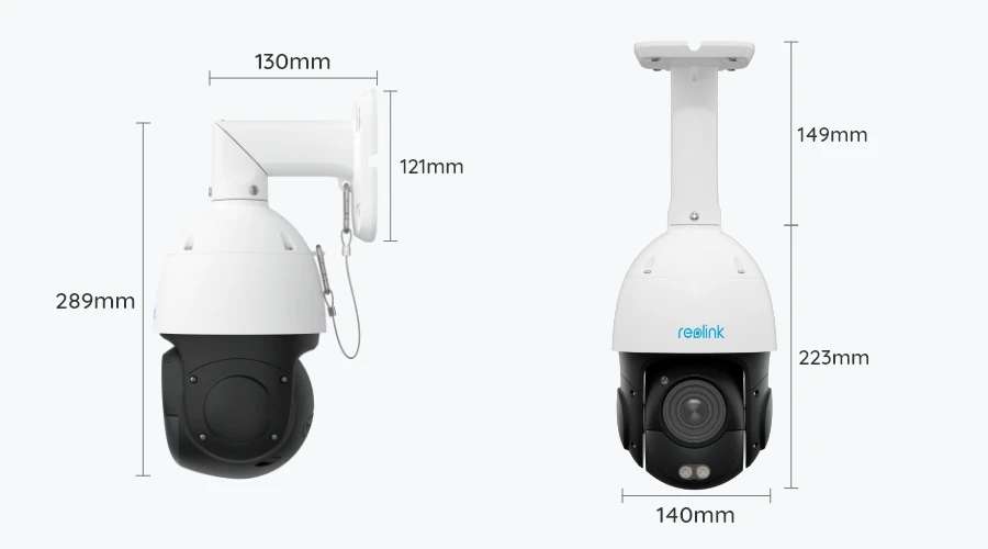 Reolink RLC-823S2 P850 - Smart 4K PoE kamera med 16X Zoom, Pan&Tilt og Auto Tracking - Bilde 5