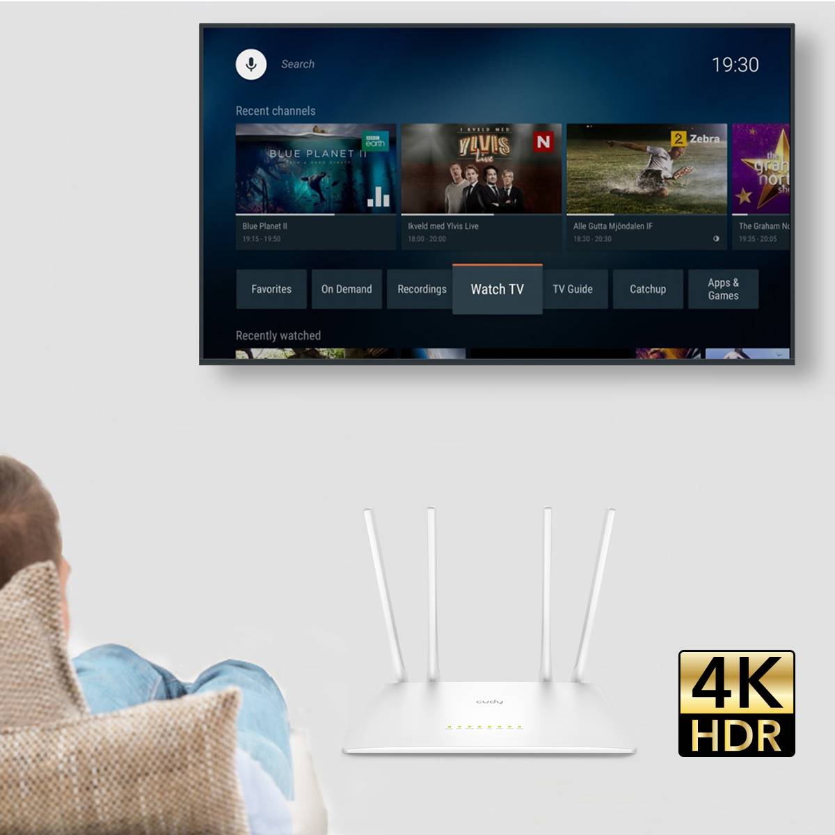 Cudy WR1200 WiFi Router (AC1200) - Bilde 5