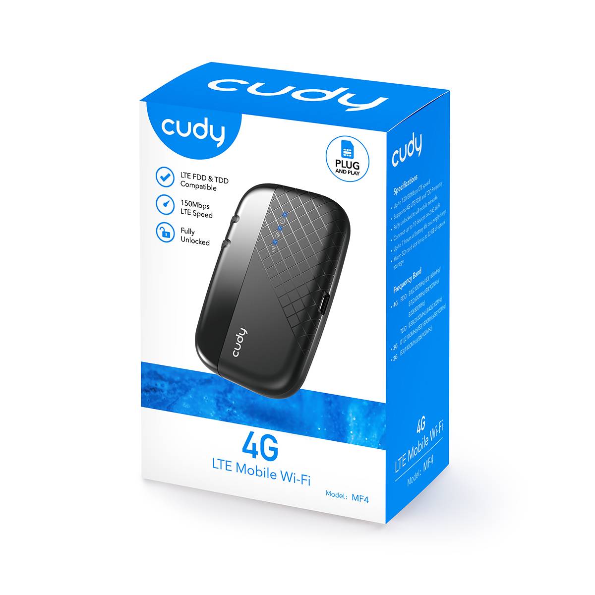Batteridrevet 4G ruter med WiFi - Cudy MF4 - Bilde 5