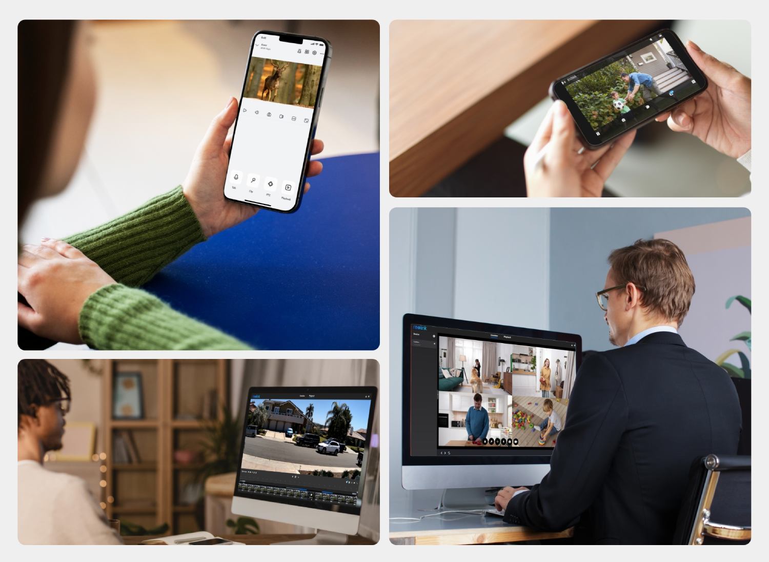 Smart AI kameraovervåkningspakke med 4 stk. 4K kameraer og opptaker - Bilde 9