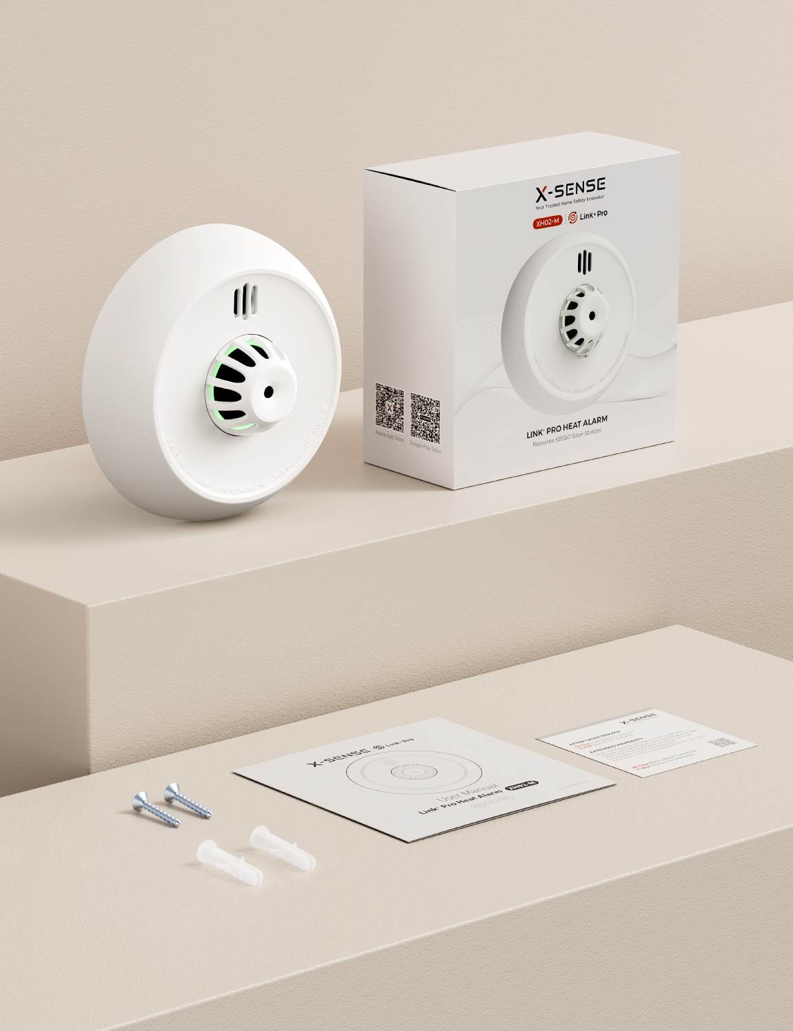X-Sense XH02-M trådløs, seriekoblet varmevarsler - Bilde 6