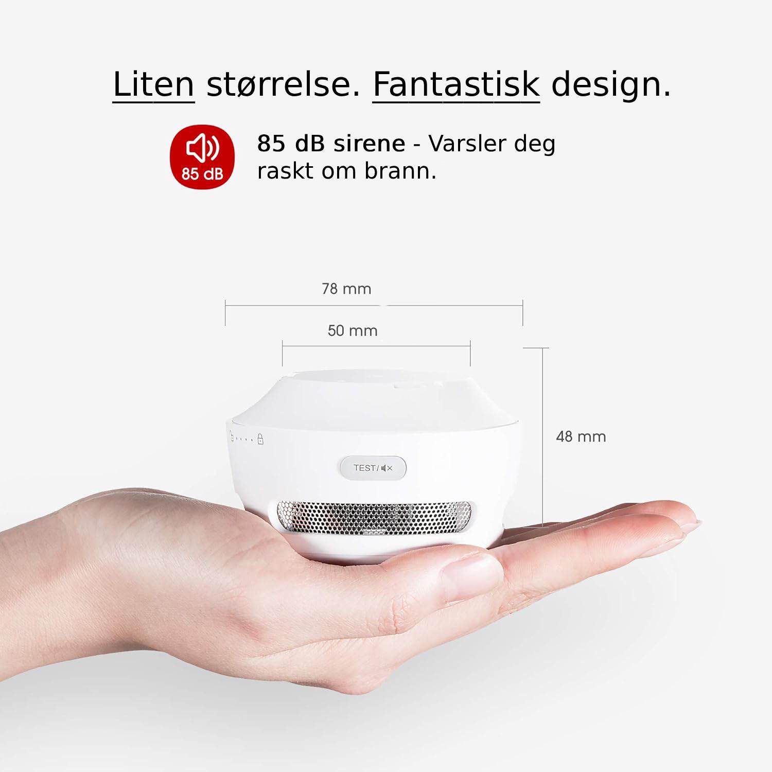 X-Sense XS01-M trådløs seriekoblet røykvarsler - Bilde 6