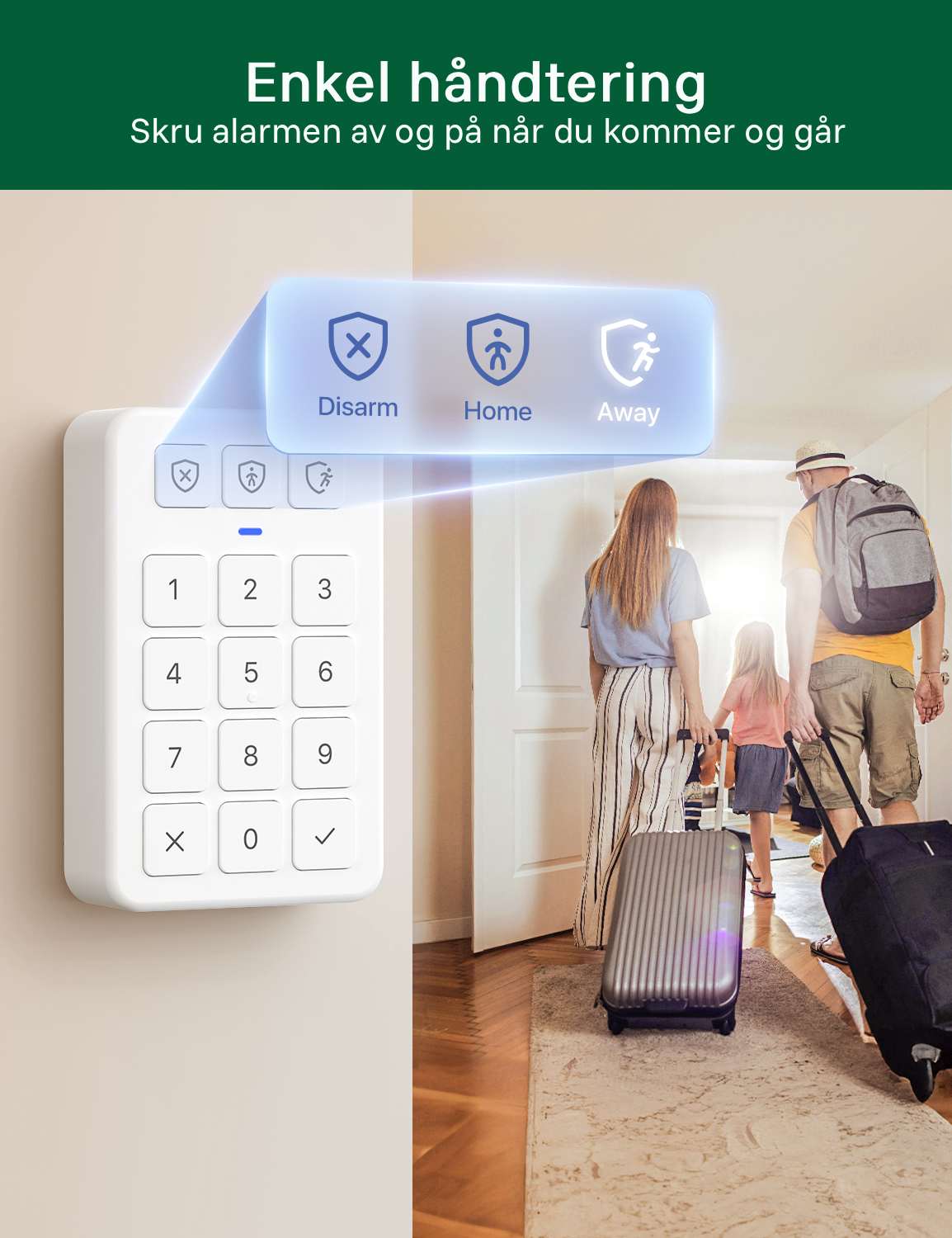 X-Sense SKP0A Kodepanel for X-Sense alarmsystem - Bilde 3