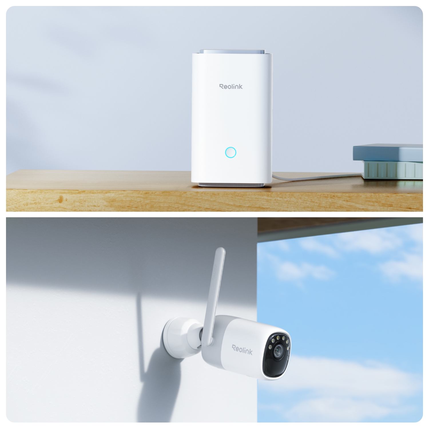 Kit med 2 stk. Reolink Altas og Home HUB - Bilde 9